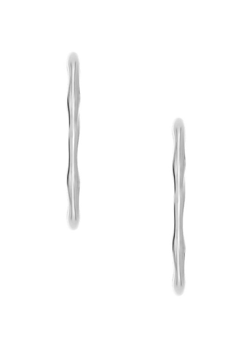 Skagen Oorringen SKJ1871040 - detail zilver