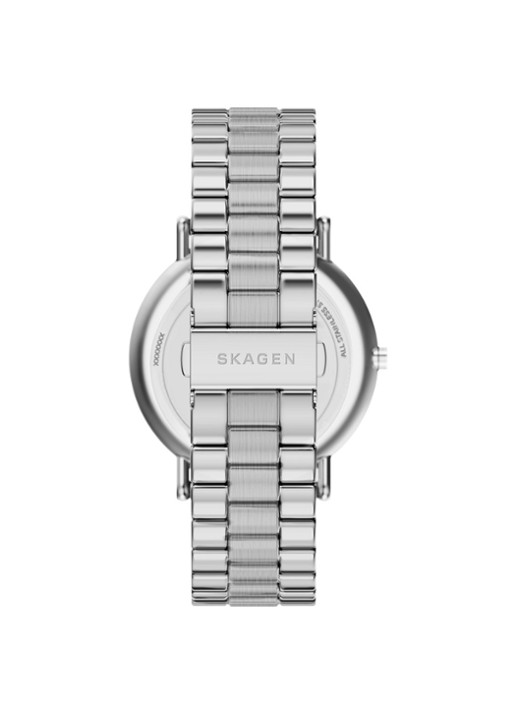 Skagen Signatur horloge SKW6950 - detail zilver