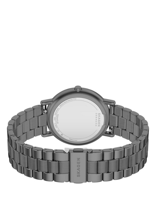 Skagen Signatur horloge SKW6951 - detail 3 donkergrijs