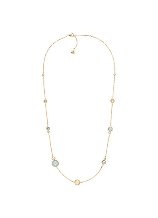 Skagen Sofie Sea Glass ketting SKJ1895710 - detail 2 goud