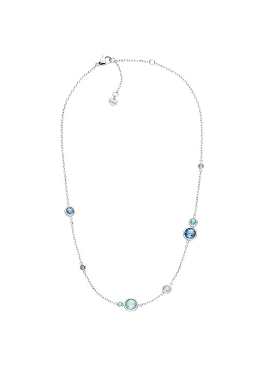 Skagen Sofie Sea Glass ketting SKJ1907040 - detail 2 zilver
