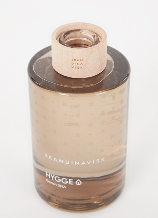 Skandinavisk HYGGE geurstokjes 200 ml - voorkant 2 bruin