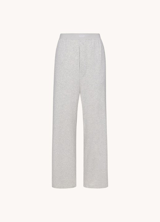 SKIMS Boyfriend mid waist loose fit loungebroek met steekzakken