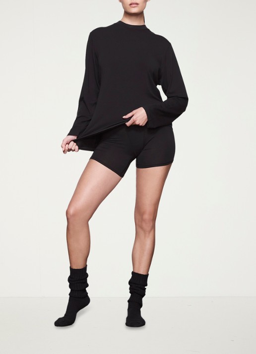 SKIMS Boyfriend oversized loungetop met stretch