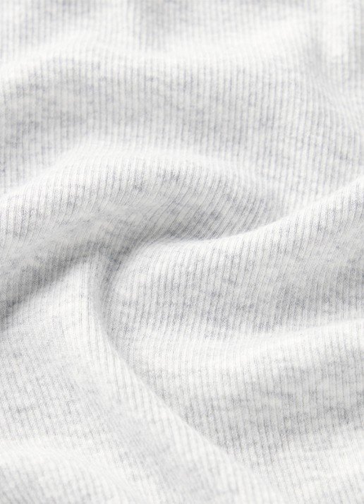 SKIMS Classic Cotton slip met logoband - detail 2 grijs