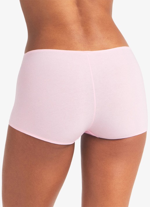 SKIMS Everyday Cotton shorty - achterkant 4 lichtroze