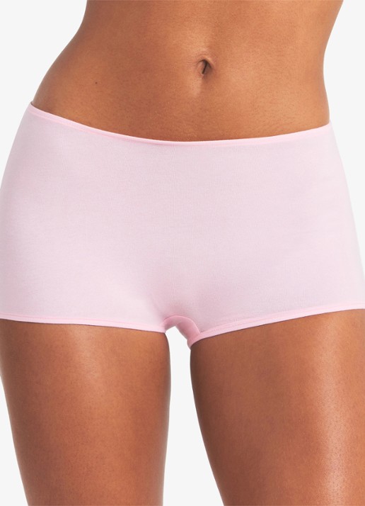 SKIMS Everyday Cotton shorty - detail 3 lichtroze