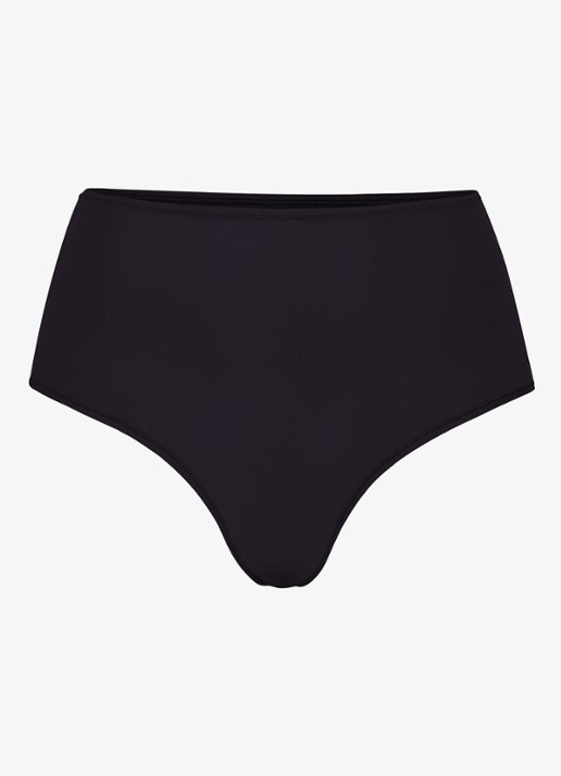 SKIMS Fits Everybody high waist string  - voorkant 4 zwart