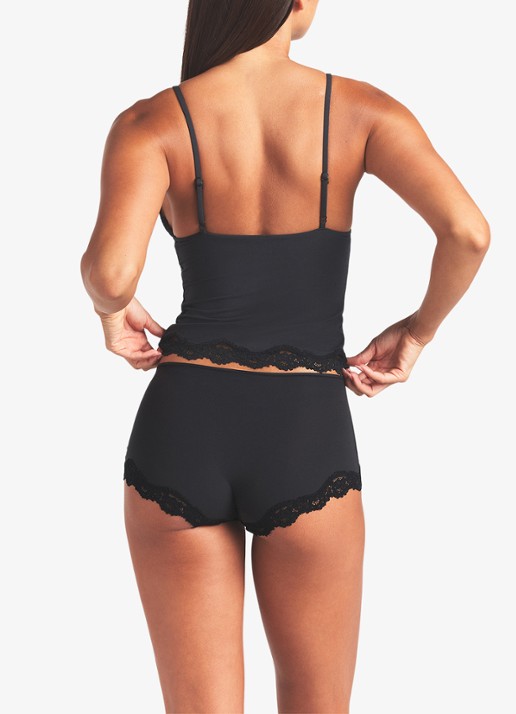 SKIMS Fits everybody Lace set met kant - achterkant zwart