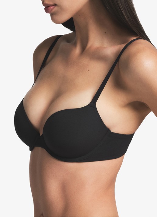 SKIMS Fits everybody push-up bh - detail 4 zwart