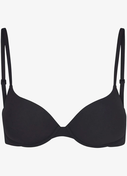 SKIMS Fits everybody push-up bh - voorkant zwart