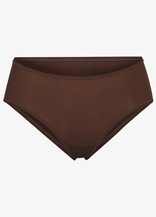 SKIMS Fits Everybody slip - voorkant 3 chocoladebruin