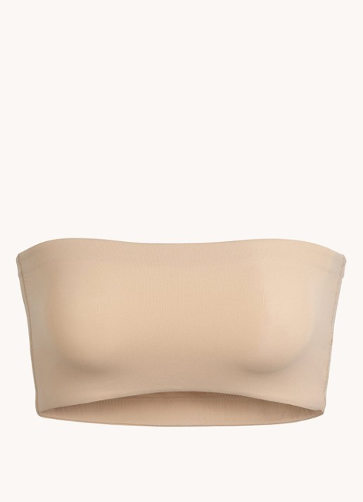 SKIMS Fits Everybody strapless bh  - voorkant 2 beige