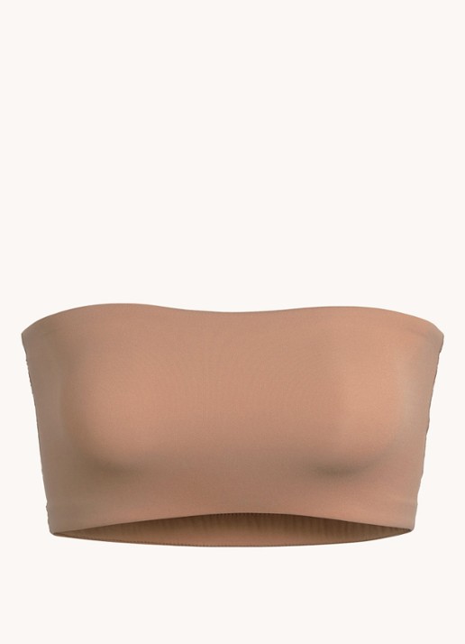 SKIMS Fits Everybody strapless bh  - voorkant 2 lichtbruin