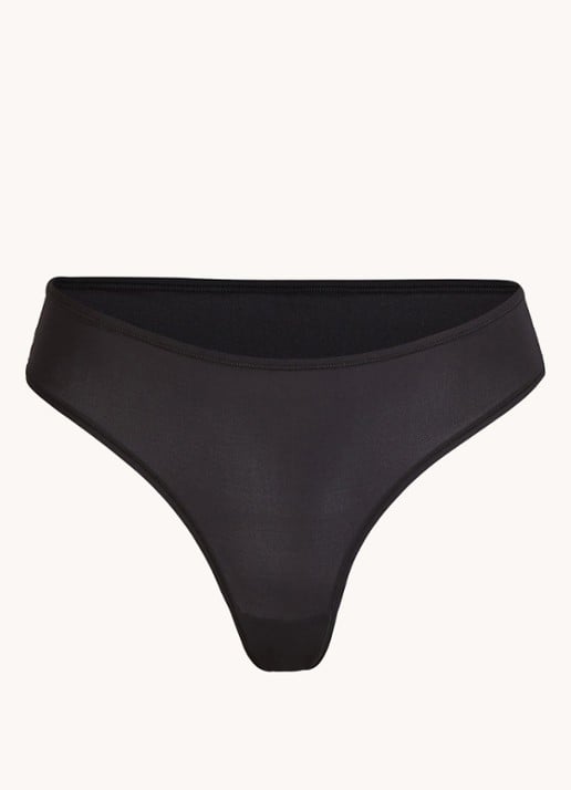 SKIMS Fits Everybody string - voorkant zwart