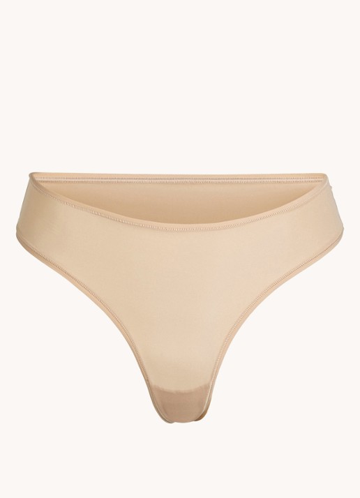 SKIMS Fits Everybody string - voorkant beige