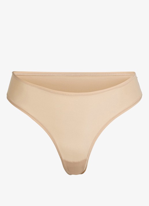 SKIMS Fits Everybody string - voorkant 2 naturel