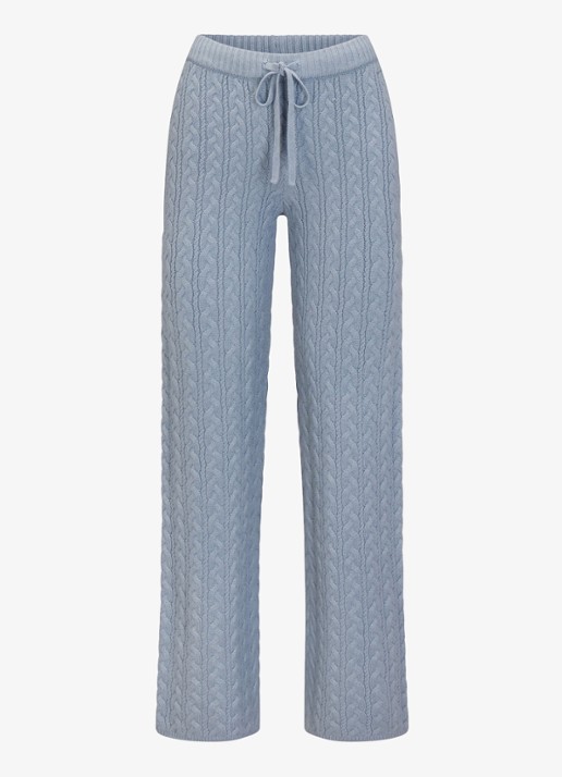 SKIMS High waist wide fit loungebroek met logo