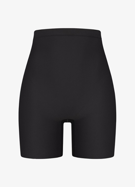 SKIMS High waisted corrigerende short - voorkant zwart