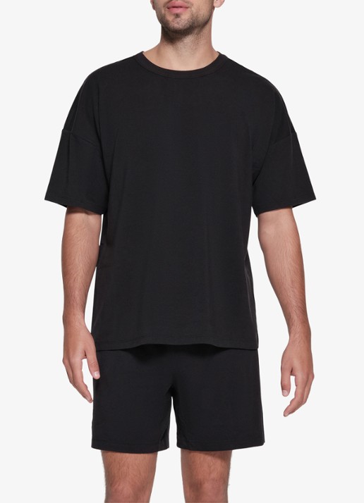 SKIMS Jersey Lounge T-shirt met ronde hals