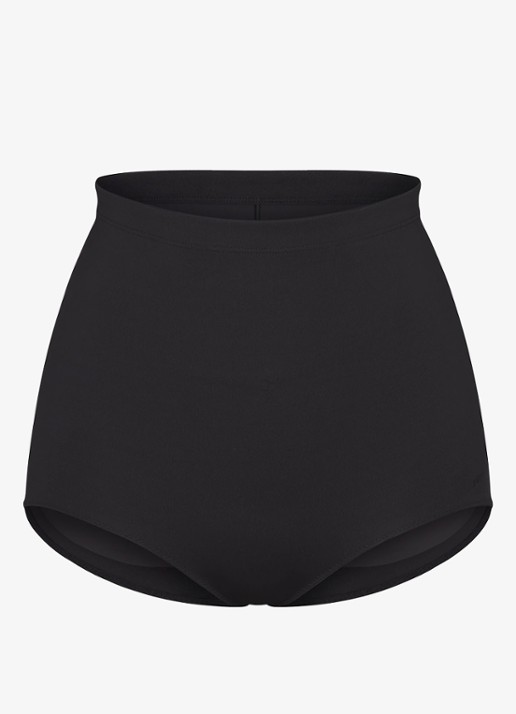 SKIMS Skims Body mid waisted slip met padding  - voorkant zwart