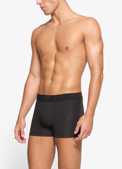 SKIMS Skims Cotton 3" boxershorts in 3-pack - detail 4 zwart