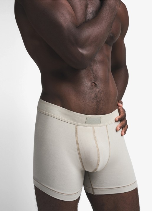 SKIMS Skims Cotton 3" boxershorts in 3-pack - detail 3 lindegroen