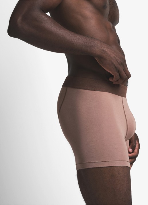 SKIMS Skims Cotton 3" boxershorts in 3-pack - detail 4 lindegroen