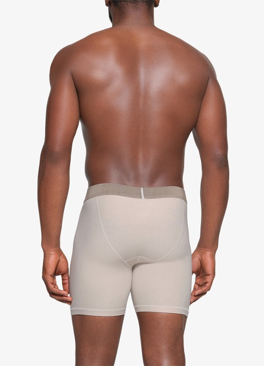 SKIMS Skims Cotton 5" boxershorts in 3-pack - detail 6 taupe