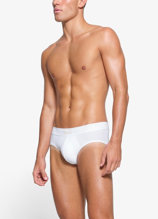 SKIMS Skims Cotton slip in 3-pack - detail 3 wit