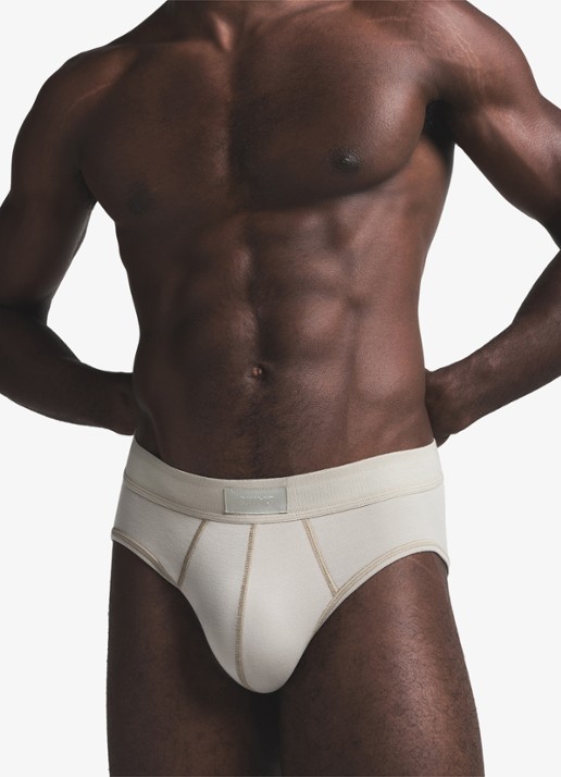 SKIMS Skims Cotton slip in 3-pack - detail 5 lindegroen