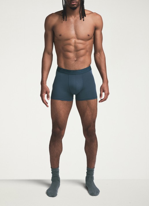 SKIMS Skims Stretch 3" boxershorts met logoband in 3-pack - detail 5 indigo