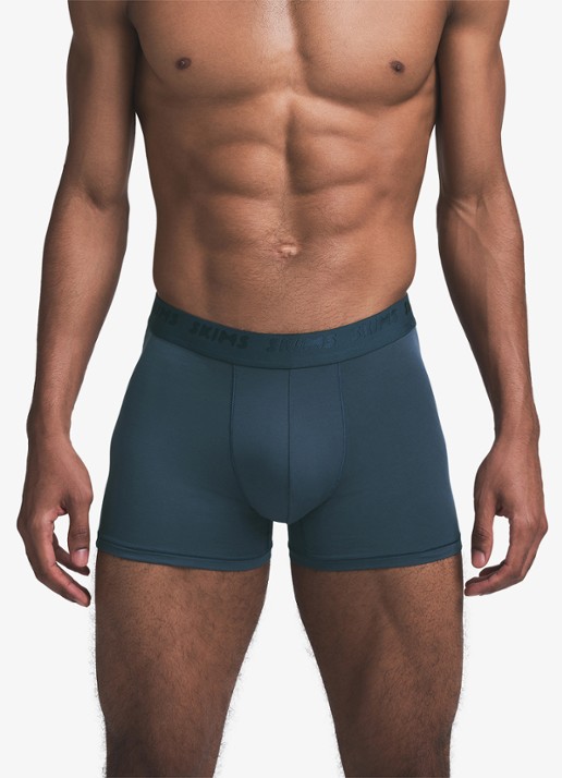 SKIMS Skims Stretch 3" boxershorts met logoband in 3-pack - detail 6 indigo