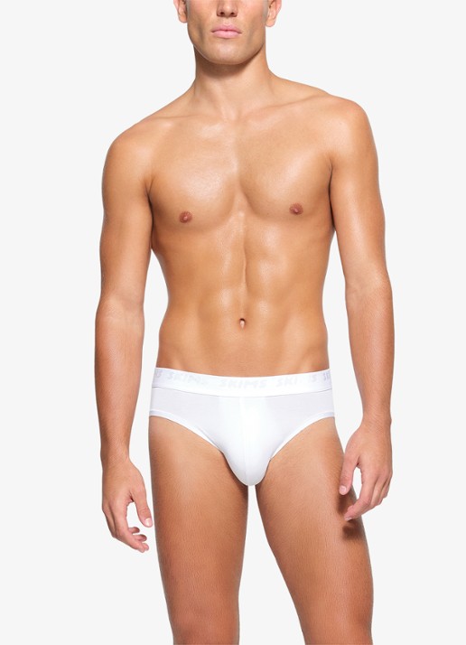SKIMS Skims Stretch slip in 3-pack - detail gebroken wit