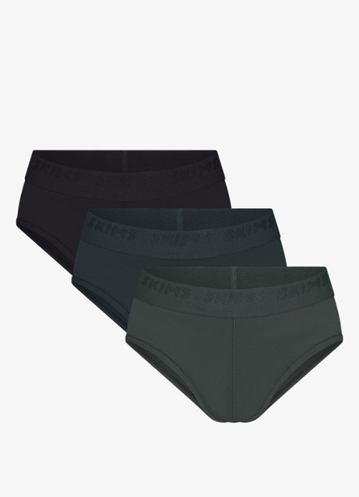 SKIMS Skims Stretch slip in 3-pack - voorkant groen