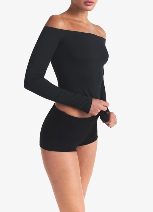 SKIMS Smooth Layers off shoulder top