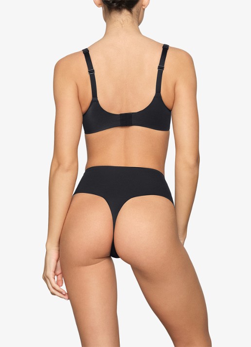 SKIMS Smoothing Intimates full coverage bh - achterkant zwart