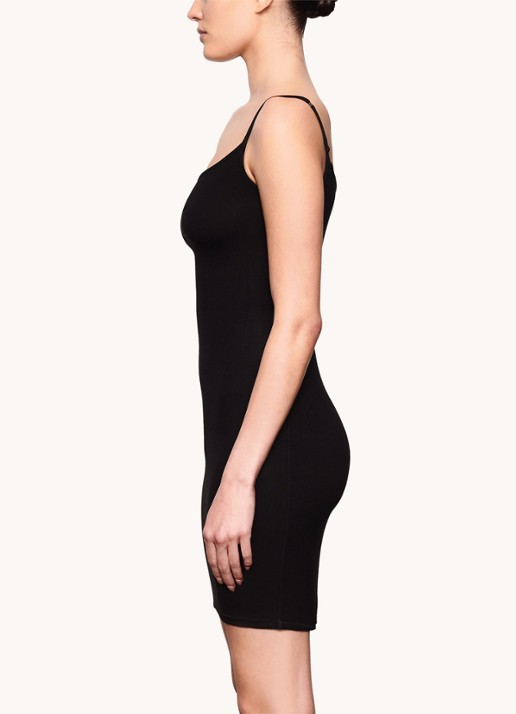 SKIMS Soft Lounge slipdress  - detail 4 zwart