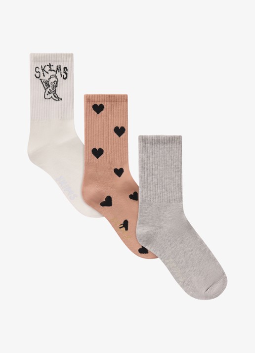SKIMS Sokken met print in 3-pack