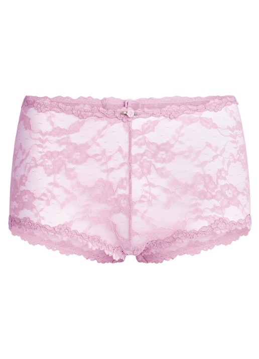 SKIMS Stretch Lace Boyshort van kant