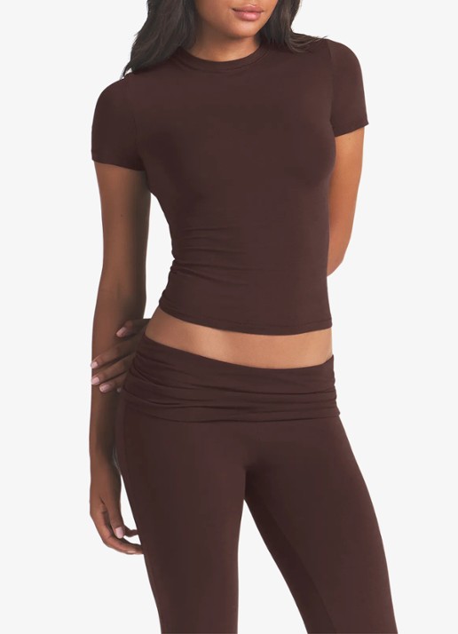 SKIMS T-shirt met stretch