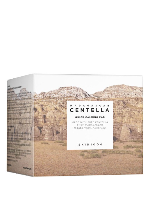 Skin1004  Madagascar Centella Quick Calming Pad - toner pad 70 stuks - voorkant 2 undefined