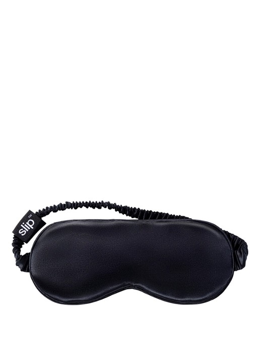 slip Silk Sleep Mask - slaapmasker van zijde - voorkant 4 zwart