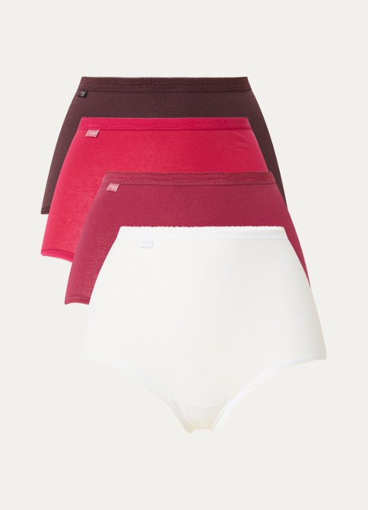 Sloggi Basic Comfort high waisted slip in 4-pack