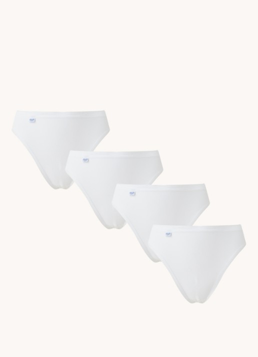 Sloggi Basic+ tai slip in 4-pack - voorkant 2 wit