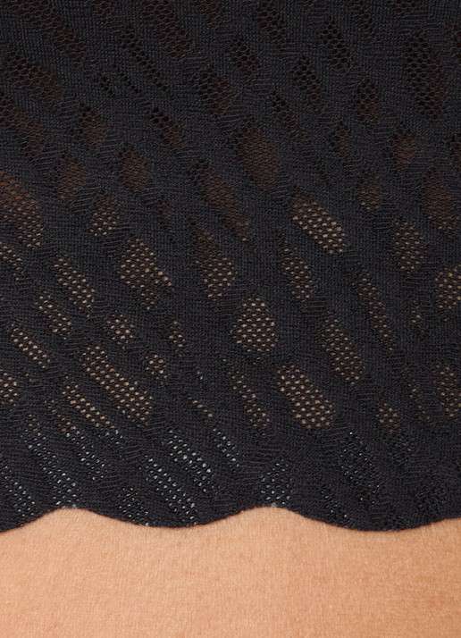 Sloggi Bliss naadloze crop top  - detail 5 zwart