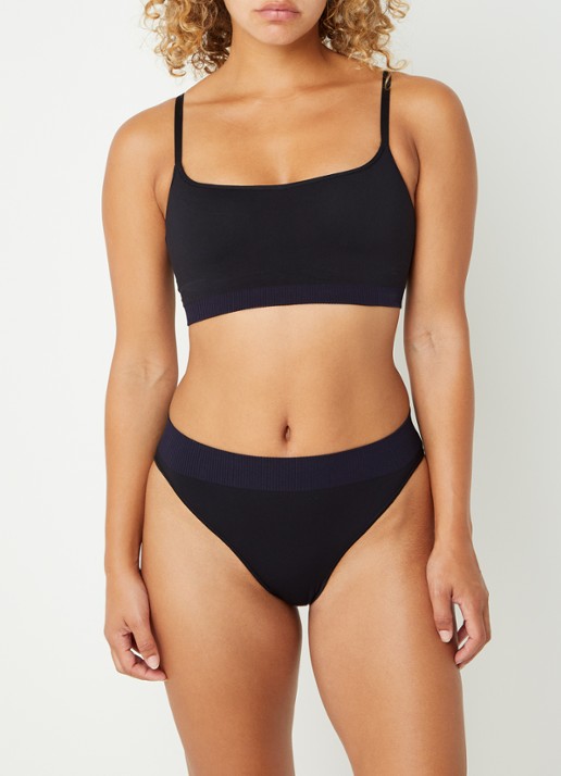 Sloggi Ever Infused Aloe high waisted slip - voorkant 2 zwart