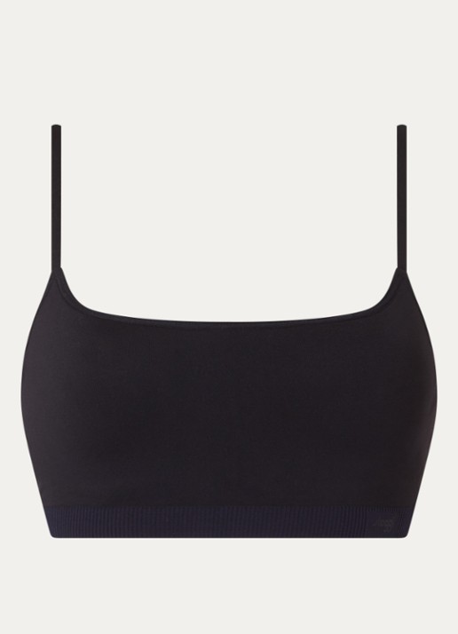 Sloggi Ever Infused Aloe voorgevormde bralette - voorkant 4 zwart