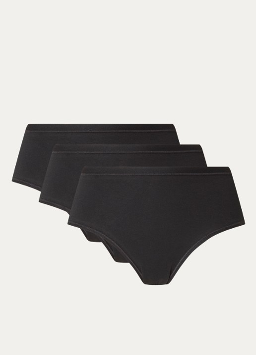 Sloggi Go Daily slip in 3-pack - voorkant zwart