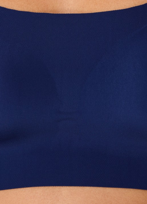 Sloggi Naadloze bralette met uitneembare vulling - detail 2 donkerblauw